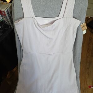 PINK Victoria's Secret Light Purple Ribbed Dress